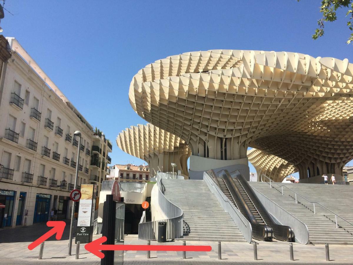 "Km Cero De Sevilla" Exteriör bild